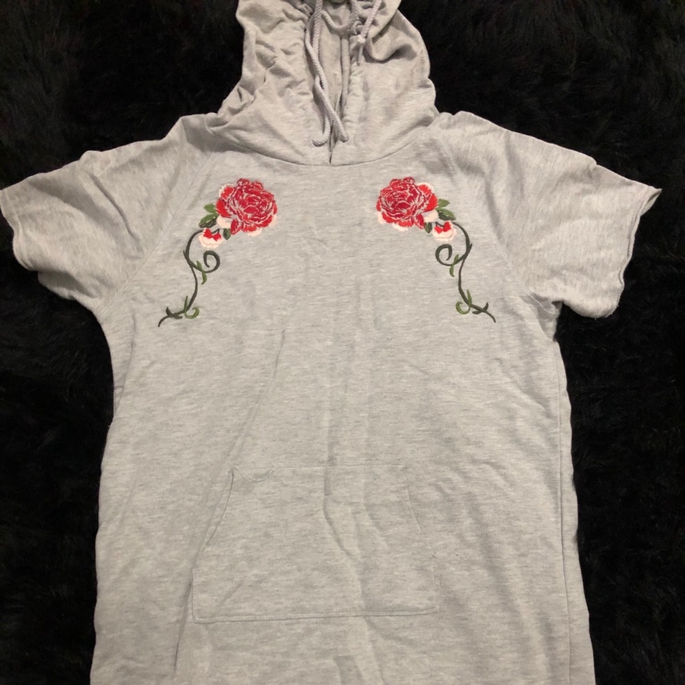 Hooded T-shirt Dress